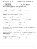 Bộ đề ôn tập thi tốt nghiệp THPT 2020 môn toán sở GDĐT bình phước đề  (2) 