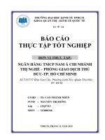 BÁO CÁO THỰC TẬP TỐT NGHIỆP NGÂN HÀNG ĐIỂM CAO