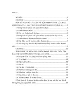 Lý luận và thực tiễn luật hình sự về tội lừa đảo chiếm đoạt tài sản