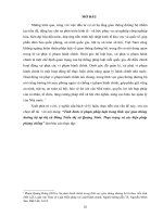 Tình hình vi phạm pháp luật trong lĩnh vực giao thông đường bộ tại thị xã Đông Triều thị xã Quảng Ninh. Thực trạng và các biện pháp phòng chống