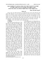 Quan điểm của Đảng Cộng sản Việt Nam về vai trò và tiêu chuẩn của cán bộ cấp chiến lược đáp ứng yêu cầu phát triển đất nước hiện nay