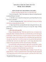 Một số biện pháp xây dựng môi trường thân thiện tại trường Mẫu giáo