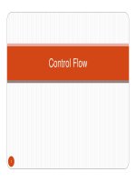 Lecture An toàn Hệ điều hành: Control flow - Nguyễn Hồng Sơn