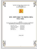 Xây dựng ứng dụng BMS trên nền Web server với Arduino và ESP8266 để điều khiển giám sát thiết bị điện cho văn phòng khoa Điện