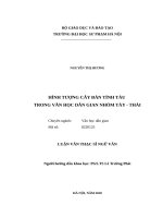 HÌNH TƯỢNG cây đàn TÍNH tảu TRONG văn học dân GIAN NHÓM tày   THÁI 