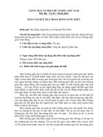 Một số giải pháp chỉ đạo thực hiện tốt chuyên đề xây dựng môi trường giáo dục an toàn, lành mạnh, thân thiện cho trẻ tại trường mẫu giáo