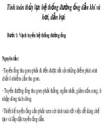 Bài giảng Công nghệ xử lý khí thải: Tính toán thủy lực hệ thống đường ống dẫn khí và hơi, dẫn bụi - Nguyễn Văn Hiển