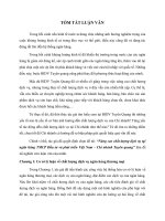 Tóm tắt Luận văn Thạc sĩ Ngân hàng: Nâng cao chất lượng dịch vụ tại ngân hàng TMCP Đầu tư và phát triển Việt Nam – Chi nhánh Tuyên Quang