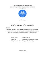 GIÁO dục đạo đức NGHỀ NGHIỆP CHO SINH VIÊN QUA dạy học môn tư TƯỞNG hồ CHÍ MINH (PHẦN tư TƯỞNG hồ CHÍ MINH về đạo đức) ở TRƯỜNG đại học kỹ THUẬT y tế hải DƯƠNG 