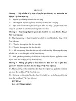 TL QUYỀN LUC CHINH TRI và câm QUYỀN quyền lực chính trị của nhân dân lao động ở việt nam hiện nay  một số vấn đề lý luận và thực tiễn