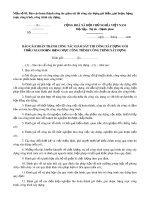 Mẫu Báo cáo hoàn thành công tác giám sát thi công xây dựng gói thầu, giai đoạn, hạng mục công trình, công trình xây dựng