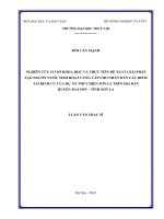 Nghiên cứu cơ sở khoa học và thực tiễn đề xuất giải pháp tạo nguồn nước sinh hoạt_unprotected