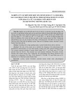 Nghiên cứu sự biến đổi một số chỉ số sinh lý và hóa sinh sau giai đoạn chuẩn bị chung theo kế hoạch huấn luyện năm 2016 của nữ vận động viên đội tuyển xe đạp đường trường quốc gia