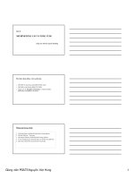 Bài giảng học phần Kinh tế vĩ mô: Bài 9 - PGS.TS. Nguyễn Việt Hùng