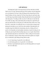 Kết luận và giải pháp khuyến nghị cho các tình huống nghiên cứu về quyền đối với chỉ dẫn địa lý 