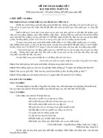 Đề thi tham khảo tốt nghiệp THPT môn Ngữ văn năm 2020 - Đề số 03