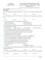 Công phá vật lý   đề 02 