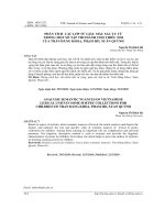 Phân tích các lớp từ giàu màu sắc tu từ trong một số tập thơ dành cho thiếu nhi của trần Đăng Khoa, Phạm Hổ, Xuân Quỳnh