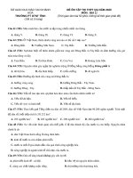 Đề thi thử tốt nghiệp THPT môn Địa lí năm 2020 - PT DTNT Tỉnh Khánh Hòa