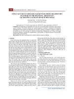 Nâng cao chất lượng đào tạo kĩ năng mềm cho sinh viên ngành Quản trị Nhà hàng - Khách sạn tại trường Cao đẳng Kinh tế Đối ngoại