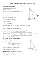 Chủ đề 15  tốc độ, lực căng dây, năng lượng con lắc đơn   15 trang 