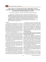 Thực trạng và giải pháp giáo dục chính trị tư tưởng góp phần nâng cao chất lượng giáo dục quốc phòng và an ninh cho sinh viên trường Đại học An Giang