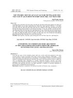 Thử tìm hiểu một số lập luận tại nghị trường Quốc hội Việt Nam từ quan điểm tích hợp logic học, ngữ dụng học