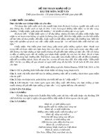 Đề thi tham khảo tốt nghiệp THPT môn Ngữ văn năm 2020 - Đề số 23