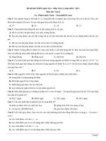 2  đề thi thử THPT quốc gia   môn vật lý năm 2019   đề 2   GV phạm quốc toản 