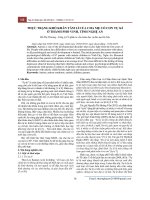 Thực trạng khó khăn tâm lí của cha mẹ có con tự kỉ ở thành phố Vinh, tỉnh Nghệ An