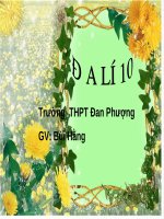 Bài giảng Địa lí lớp 10 - Bài 7: Cấu trúc trái đất, thạch quyển, thuyết kiến tạo mảng