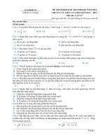 Công phá vật lý   đề 01 