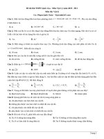 1  đề thi thử THPT quốc gia   môn vật lý năm 2019   đề 1   GV phạm quốc toản 