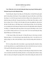 Bộ câu hỏi và đáp án môn Truyền Thông Đại Chúng mới nhất chuẩn nhất hay nhất