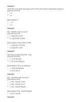 Trọn gói Bài tập Kĩ thuât điện tử số  ehou (gồm Luyện tập, Kiểm tra, Thi)