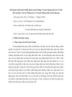 Tieu luan ly thuyet truyen thong nang cao  kế hoạch triển khai chiến dịch truyền thông “tuyên quang đưa trẻ 5 tuổi đến trường” của sở thông tin và truyền thông tỉnh tuyên quang