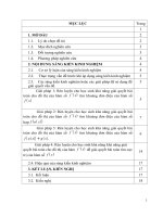 Khai thác bài toán tìm khoảng đơn điệu và bài toán cực trị của hàm số y=f(x) khi biết đồ thị hàm số y = f (x) trong đề thi THPTQG 