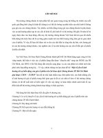 tiểu luận kinh tế lượng một số yếu tố ảnh hưởng tới sự biến động của giá cổ phiếu trên sở giao dịch chứng khoán TP hồ chí minh giai đoạn 12014 – 122018 