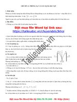 Chủ đề 11  phóng xạ và các dạng bài tập image marked image marked 