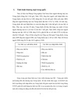 tiểu luận chính sách thương mại quốc tế rào cản kỹ thuật của trung quốc 