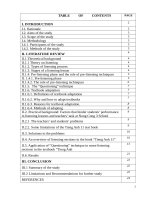 Applying the “questioning” technique at the pre listening stage to motivate the 11th form students at nong cong 3 high school 