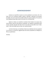 tiểu luận khởi sự kinh doanh và quản trị sme business plan “cyber game” 