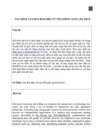 tác động của hóa đơn điện tử tới chống gian lận thuế 