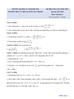 Tuyển tập đề GK2 toán 11 