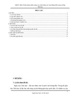 Sáng kiến kinh nghiệm Tiểu học: Một số biện pháp nhằm nâng cao chất lượng các hoạt động Đội trong trường Tiểu học