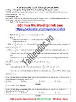 Chủ đề 06  bài toán tính quãng đường image marked image marked 