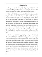 Tiểu luận cao học, XU LY TINH HUONG CHINH TRI , tình hình giải phóng mặt bằng tại xã bình yên huyện thạch thất – TP hà nội