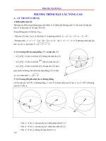 4  PT mặt cầu TRONG KHÔNG GIAN 