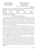 18  đề thi thử THPT quốc gia 2020 môn anh THPT chuyên hoàng văn thụ   hòa bình   lần 1 (có lời giải chi tiết) 
