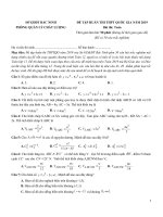 73  đề tập huấn thi THPT quốc gia 2019 môn toán sở GD đt bắc ninh   năm 2019   có lời giải chi tiết 